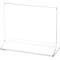 Plymor Clear Acrylic Sign Display / Literature Holder (Side-Load), 7" W x 5" H